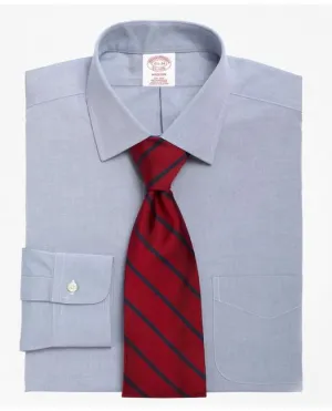 Brooks Brothers Men's Madison Relaxed-Fit Dress Shirt Blue Brooks Brothers