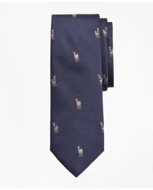 Brooks Brothers Men's Reindeer Tie Navy Brooks Brothers