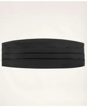 Brooks Brothers Men's Silk Cummerbund Black Brooks Brothers