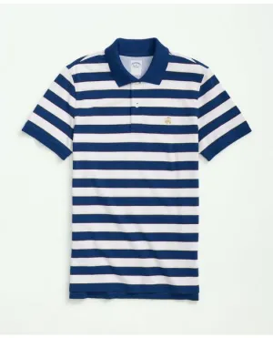 Brooks Brothers Men's Supima Cotton Multi-Stripe Polo Shirt White Brooks Brothers