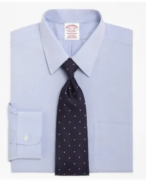 Brooks Brothers Men's Traditional Extra-Relaxed-Fit Dress Shirt Light Blue Brooks Brothers