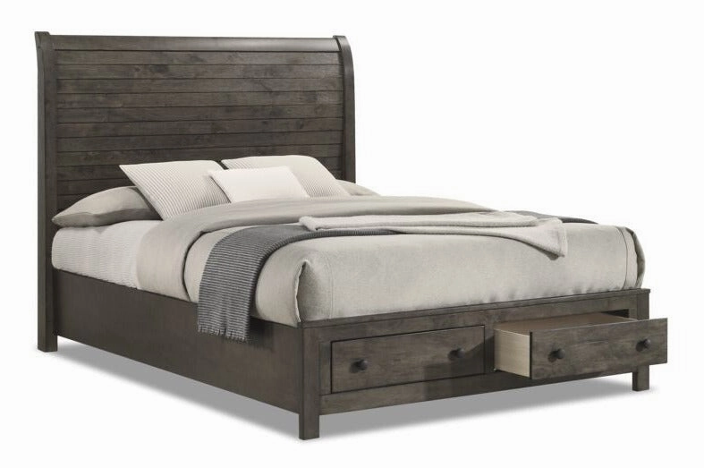Cabin 5-Piece Queen Storage Bedroom Package - Grey