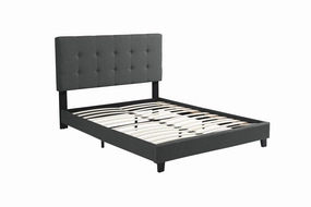 Cabo 3-Piece King Bed - Dark Grey