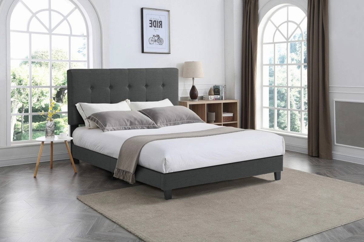Cabo 3-Piece Twin Bed - Dark Grey