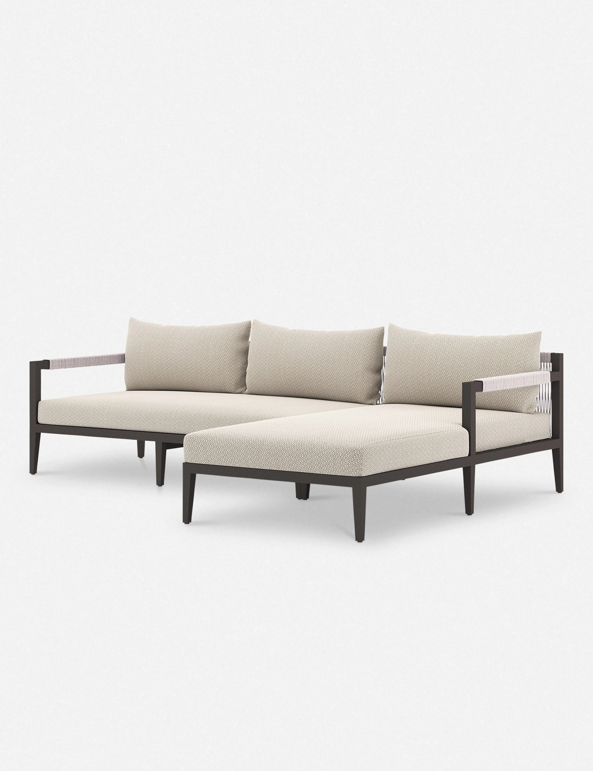 Cadenza Indoor / Outdoor Metal Sectional Sofa