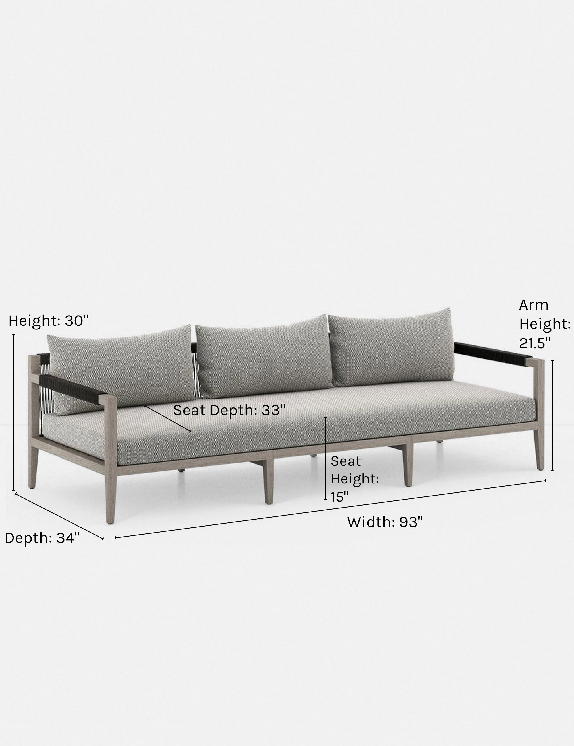 Cadenza Indoor / Outdoor Sofa