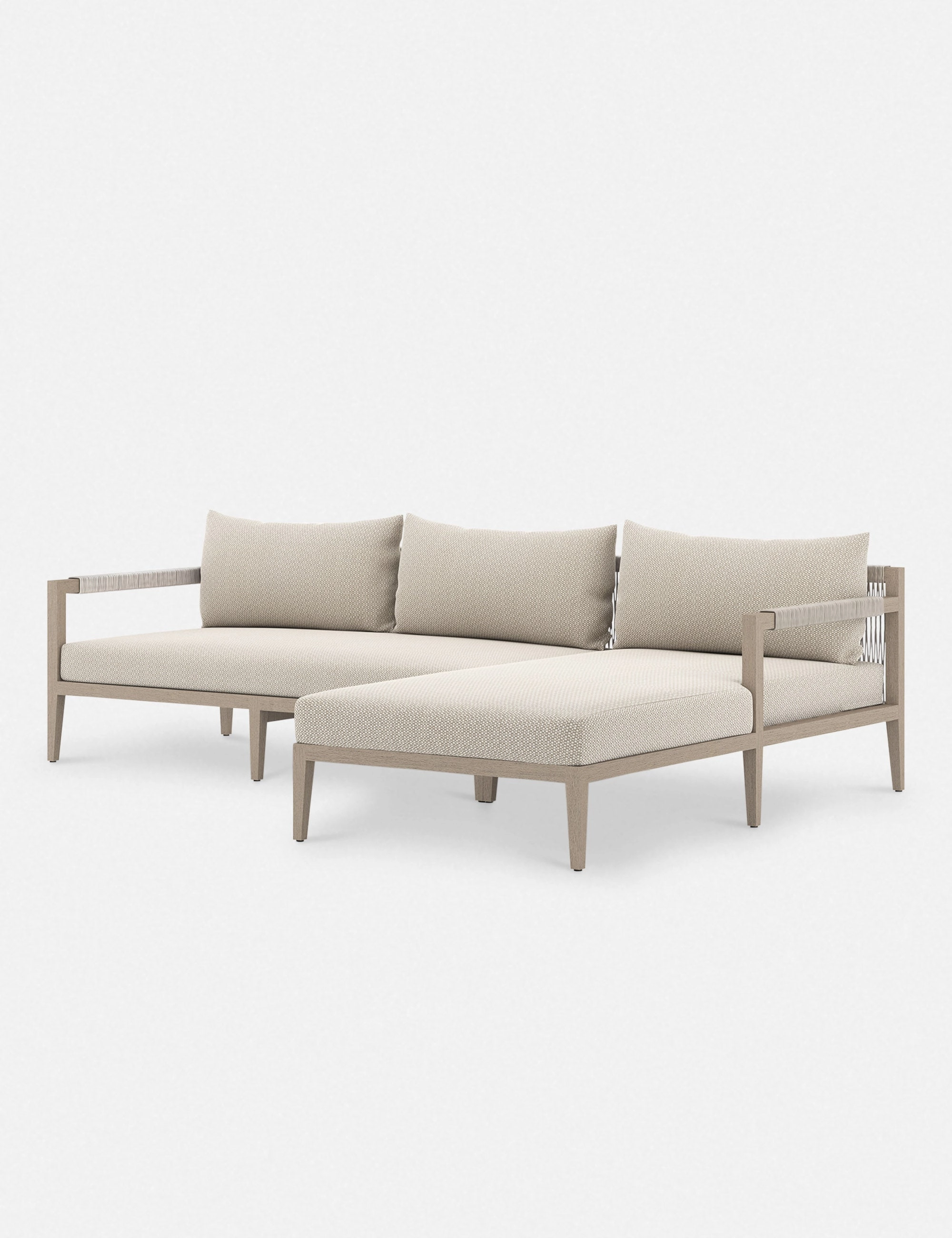 Cadenza Indoor / Outdoor Teak Sectional Sofa