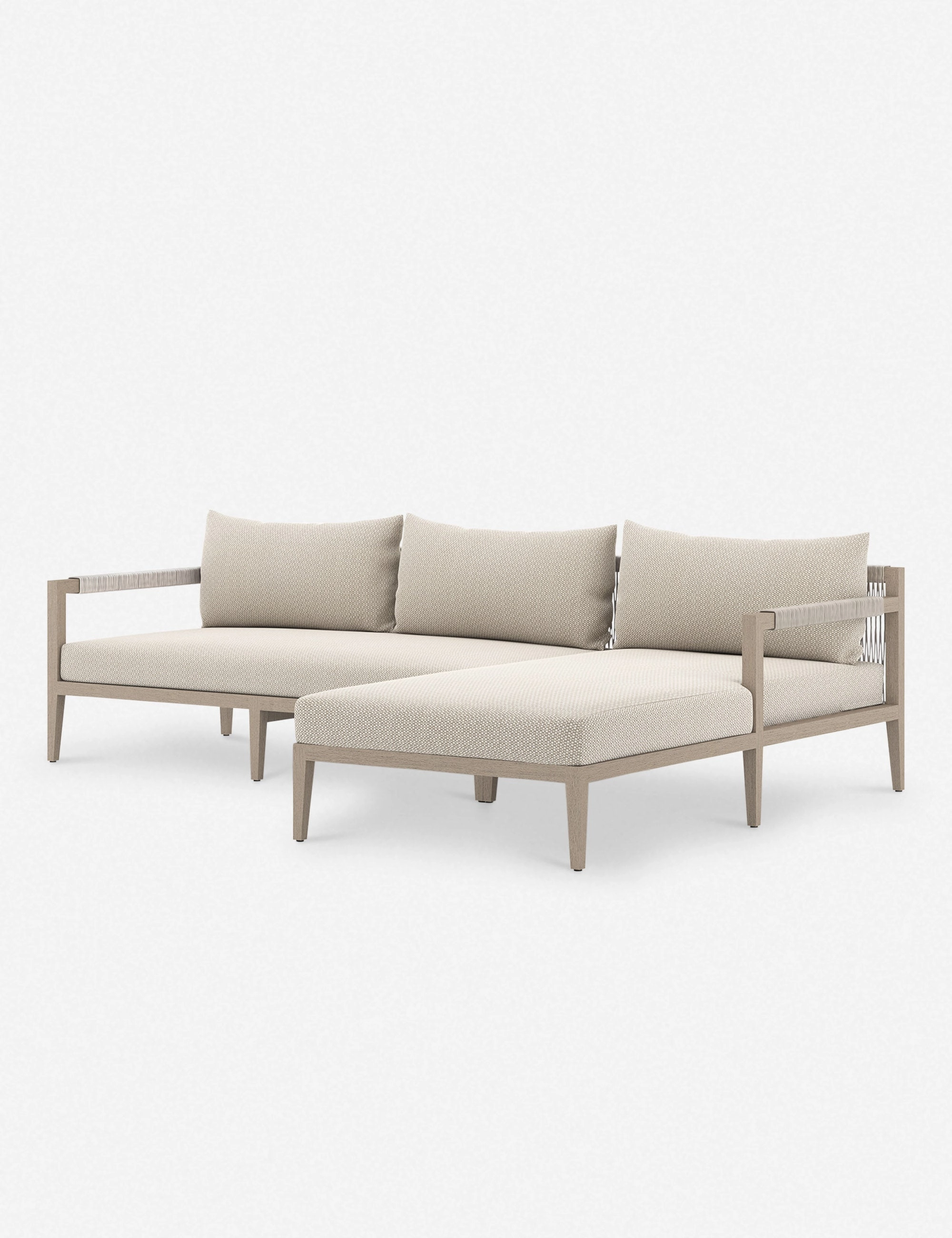 Cadenza Indoor / Outdoor Teak Sectional Sofa