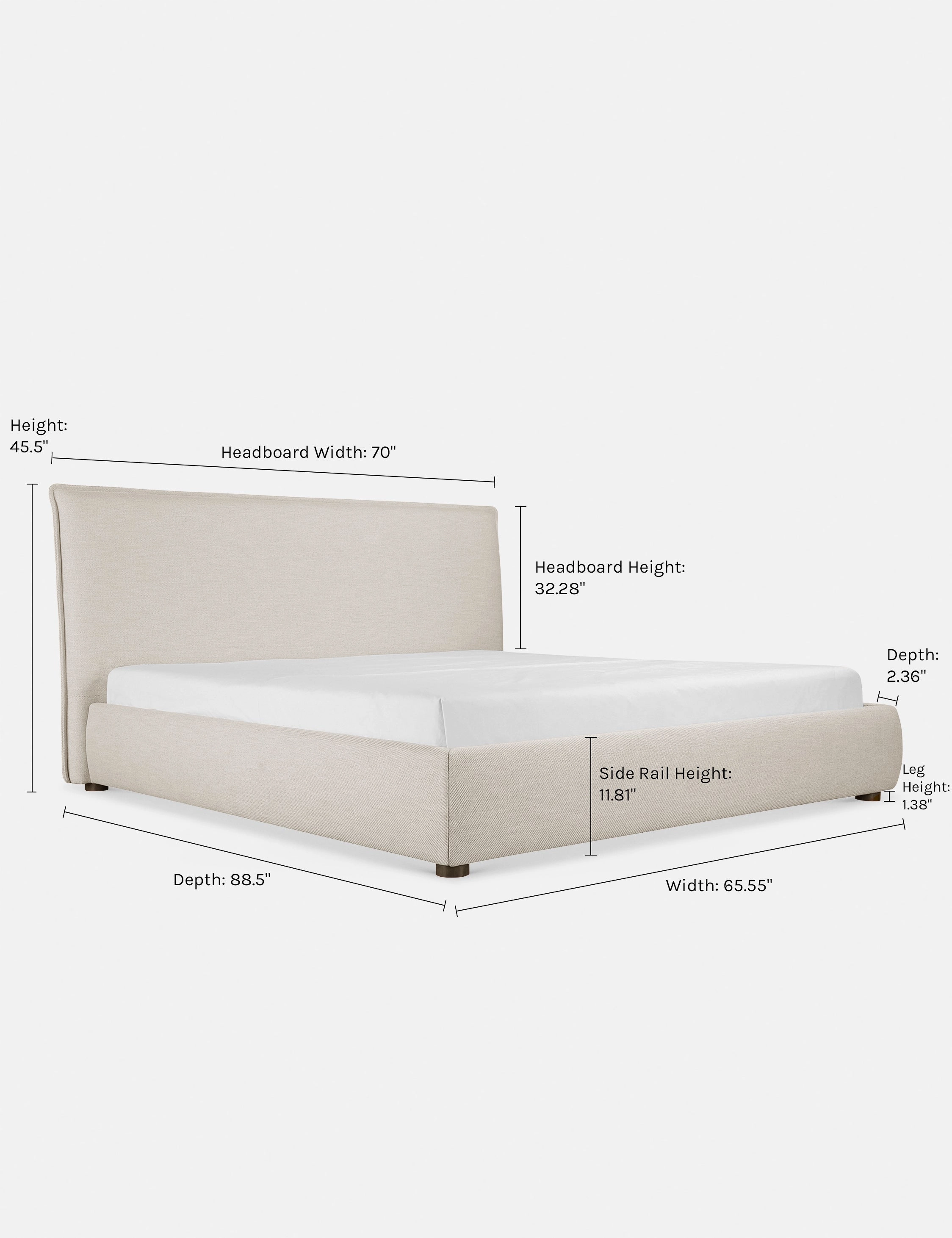 Cambria Platform Bed