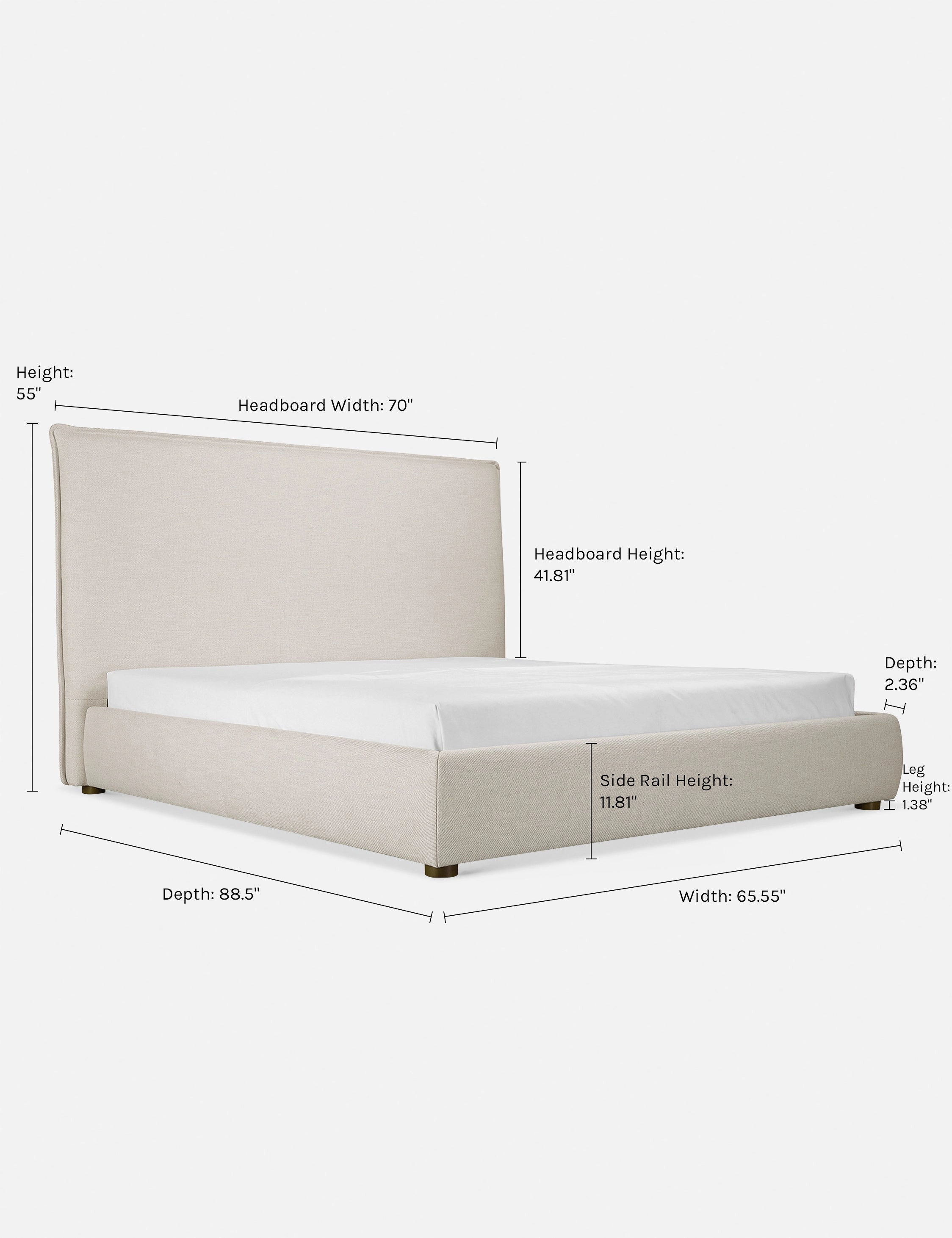 Cambria Platform Bed