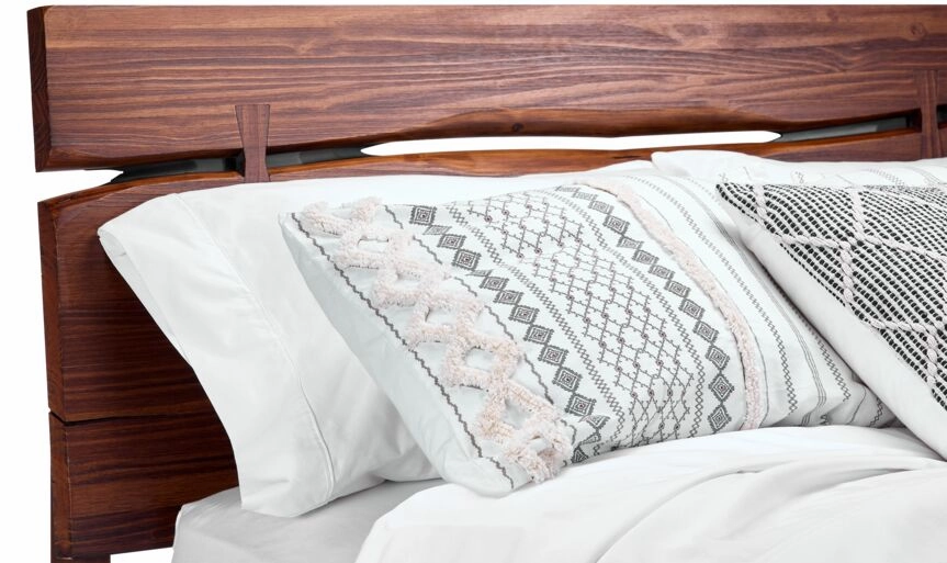 Camila 3-Piece Queen Bed - Rustic Brown