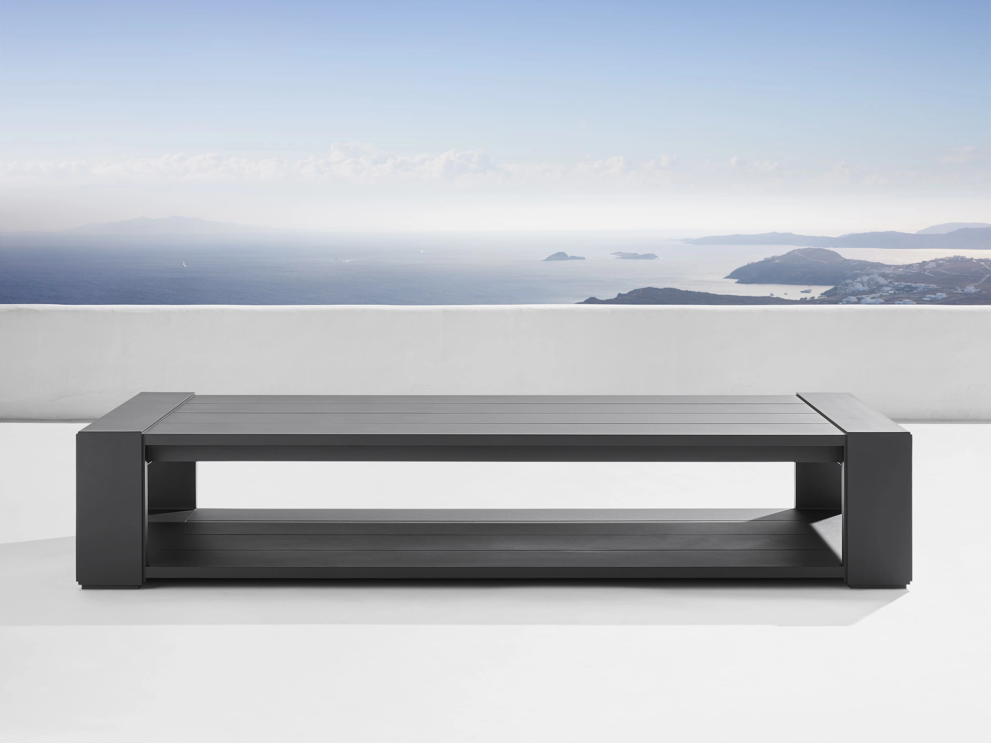 Canyon Outdoor Aluminum Coffee Table