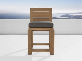 Canyon Outdoor Teak Counter Stool