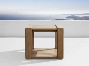 Canyon Outdoor Teak End Table