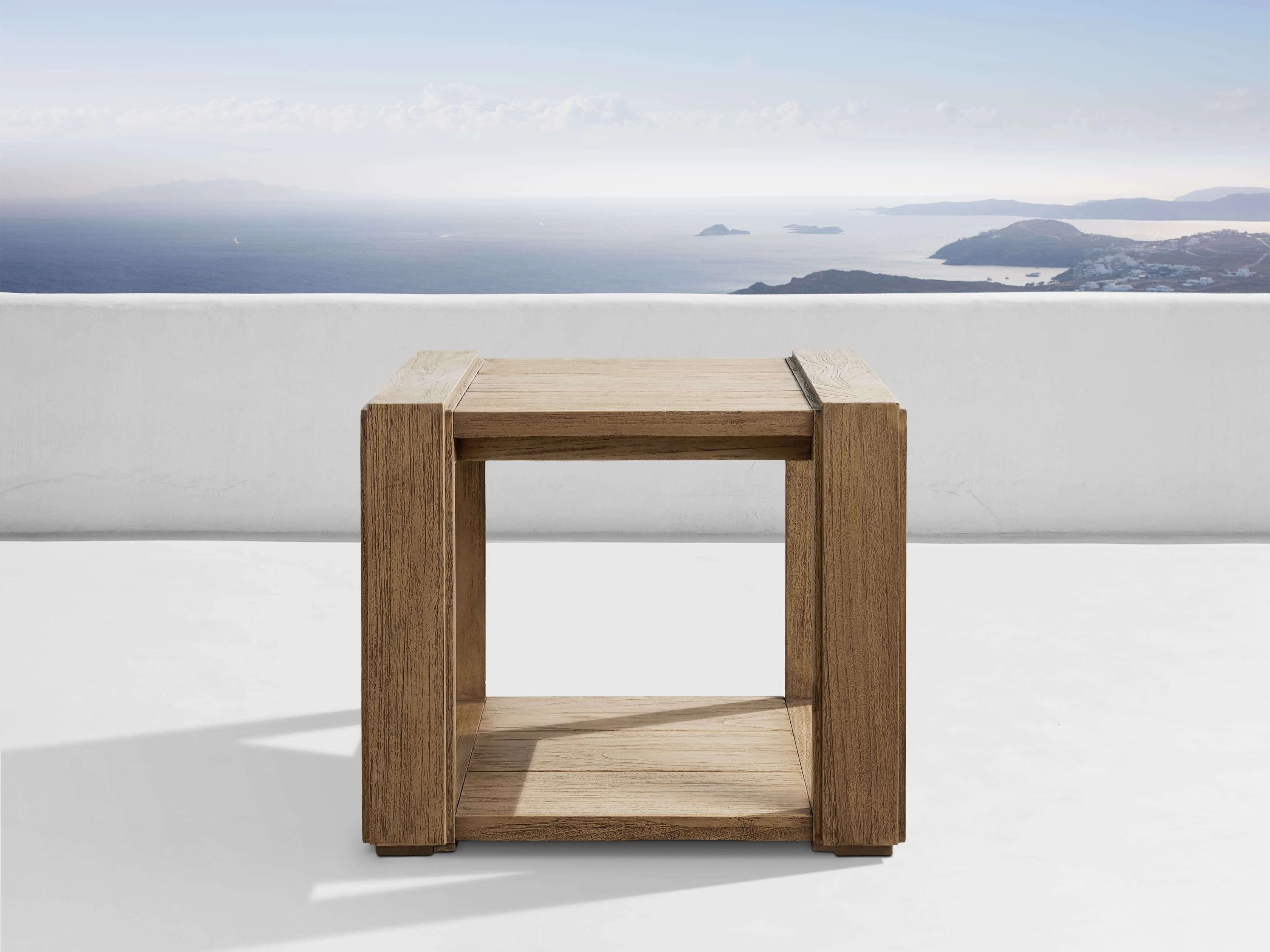 Canyon Outdoor Teak End Table