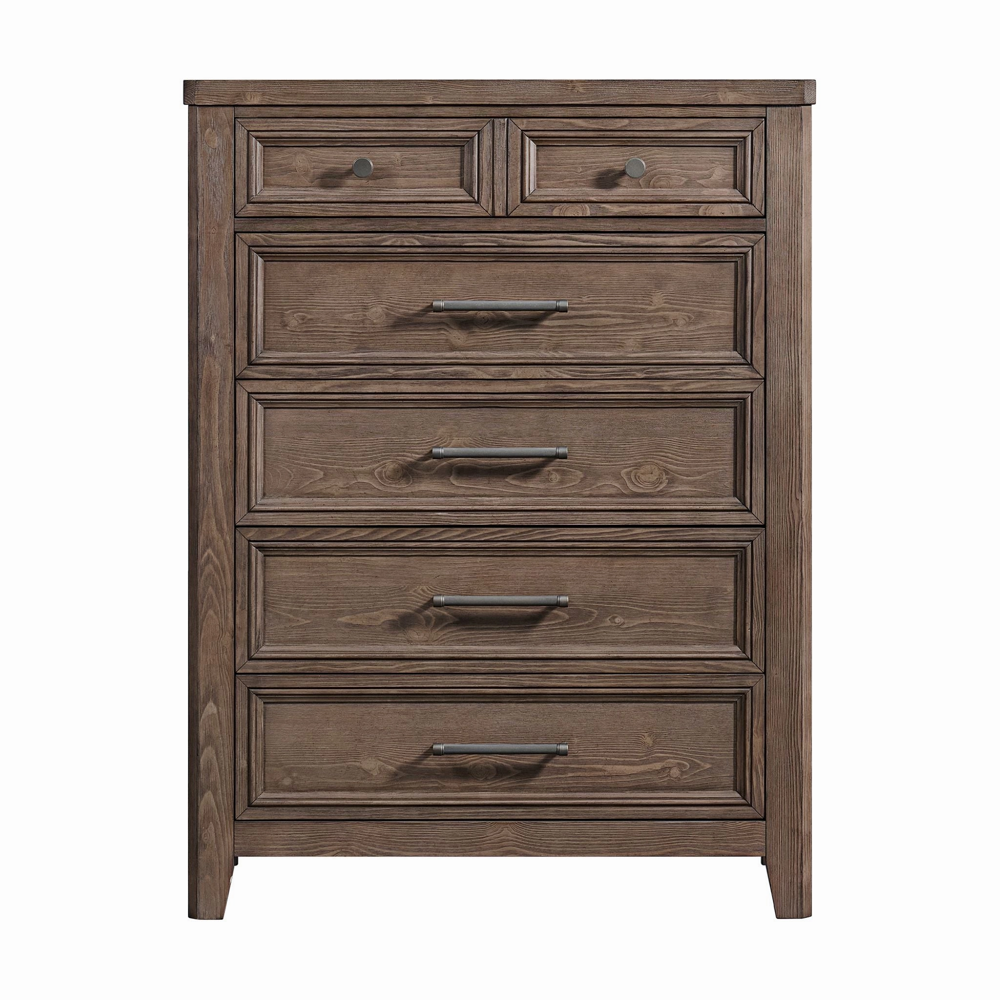 Carlson 6-Drawer Chest - Weathered Chestnut