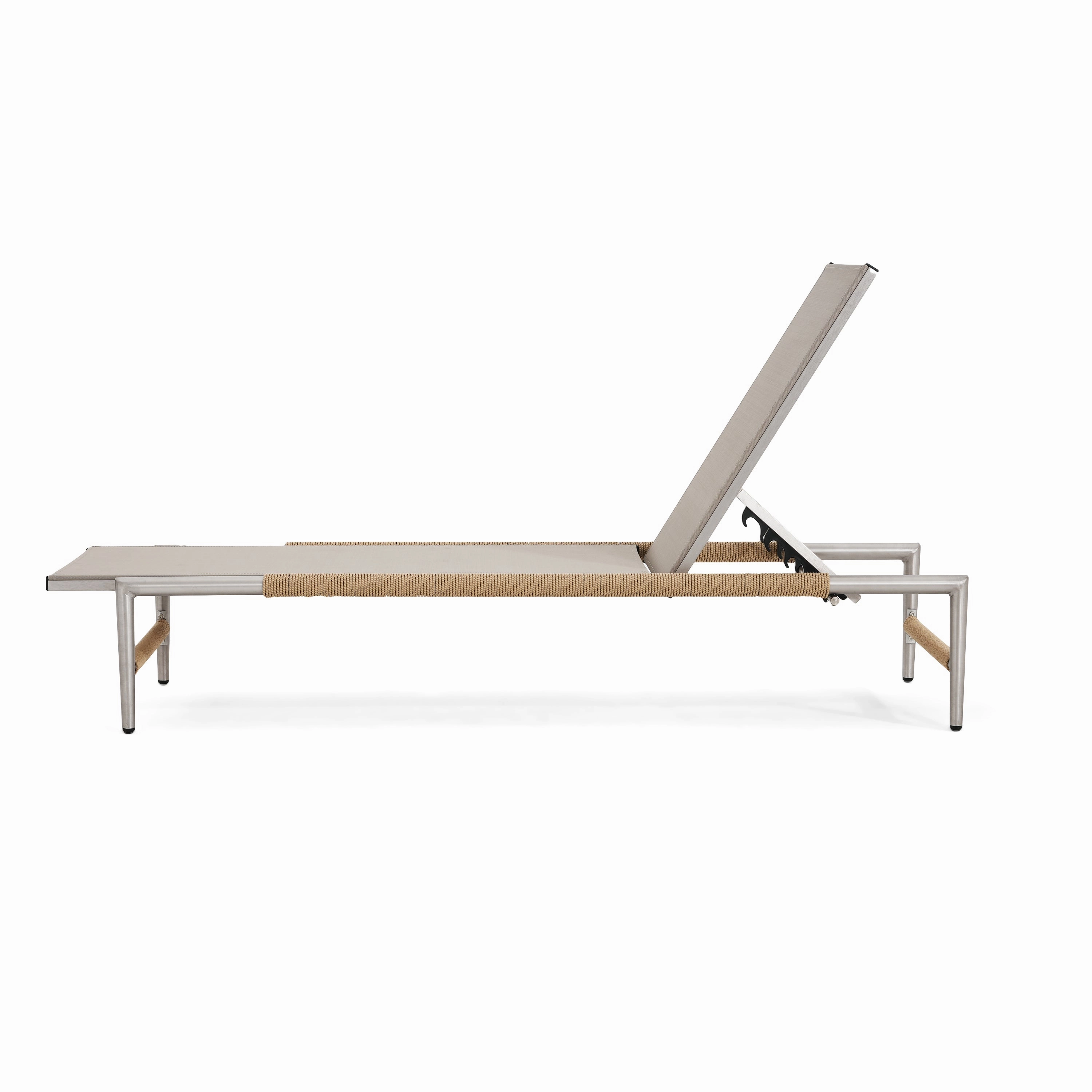 Cesalso Outdoor Patio Mesh Chaise Lounges