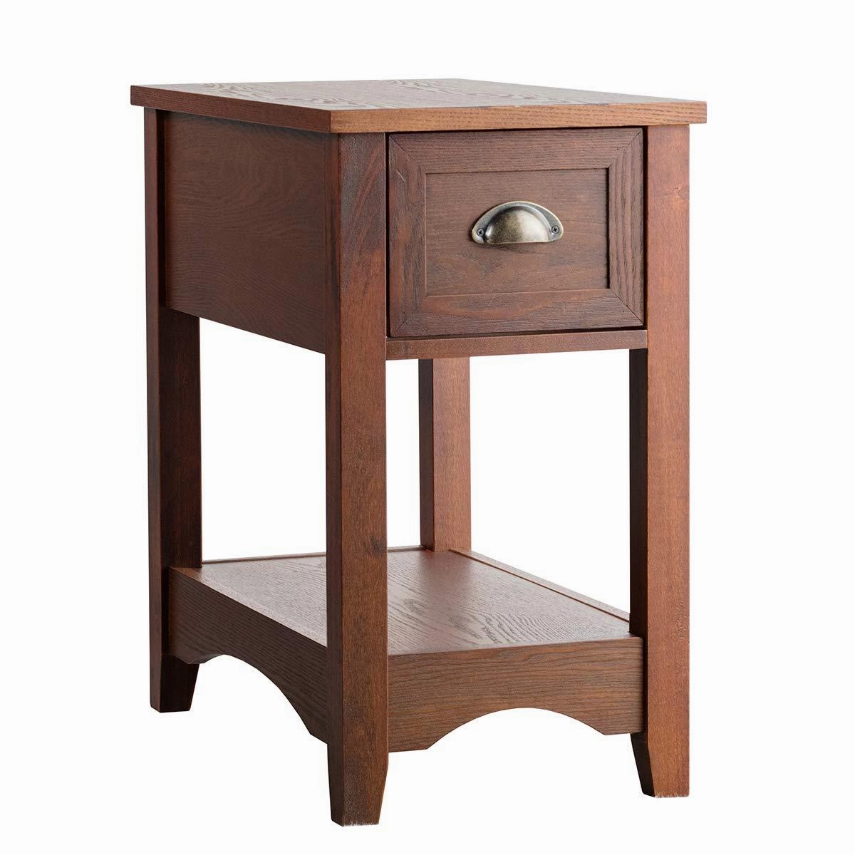 Chair Side End Table with Drawer