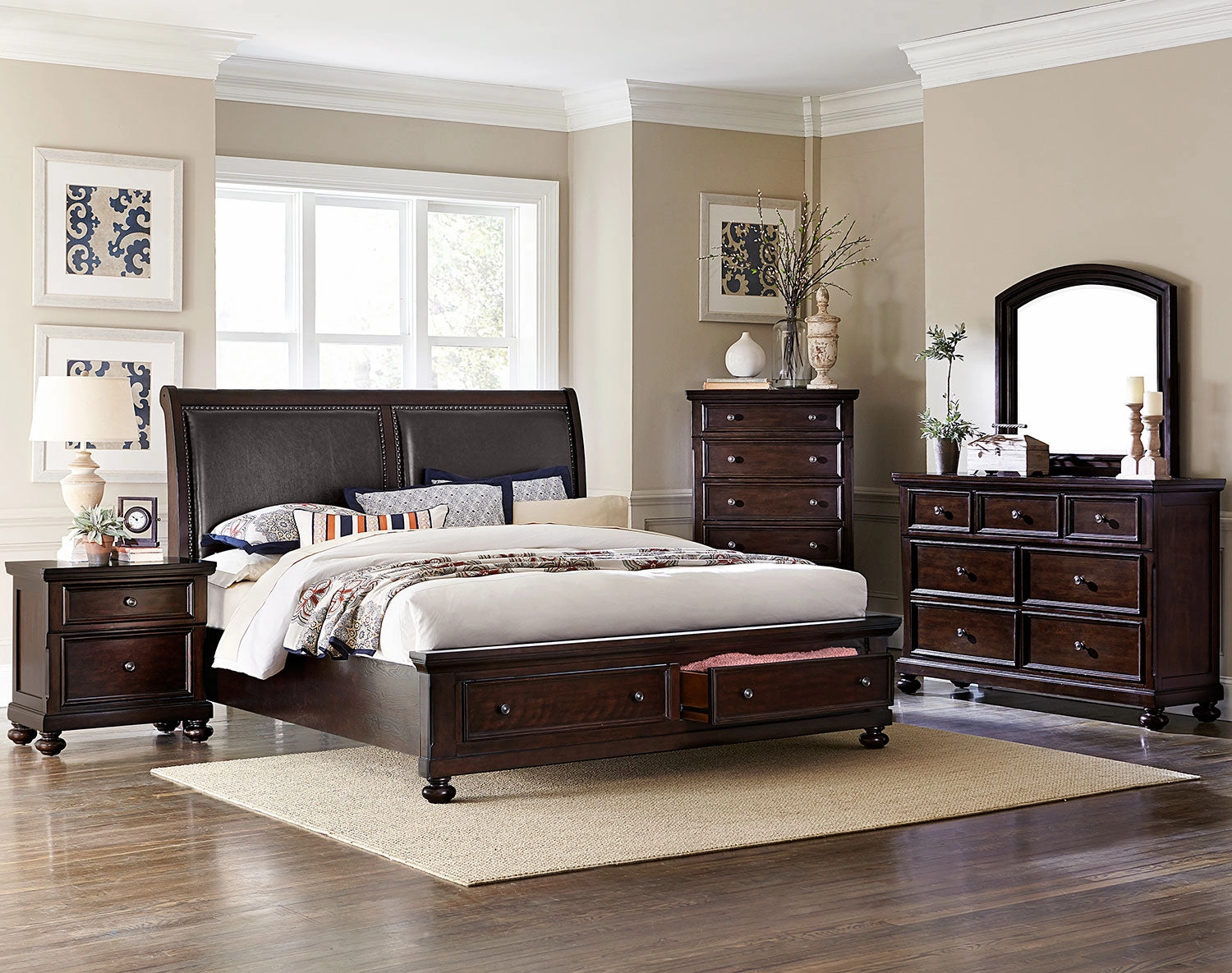 Chester Night Table - Cherry