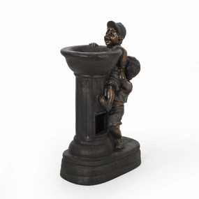 Children Playing Water Fountain - NH669313 outdoor party decor, BBQ set