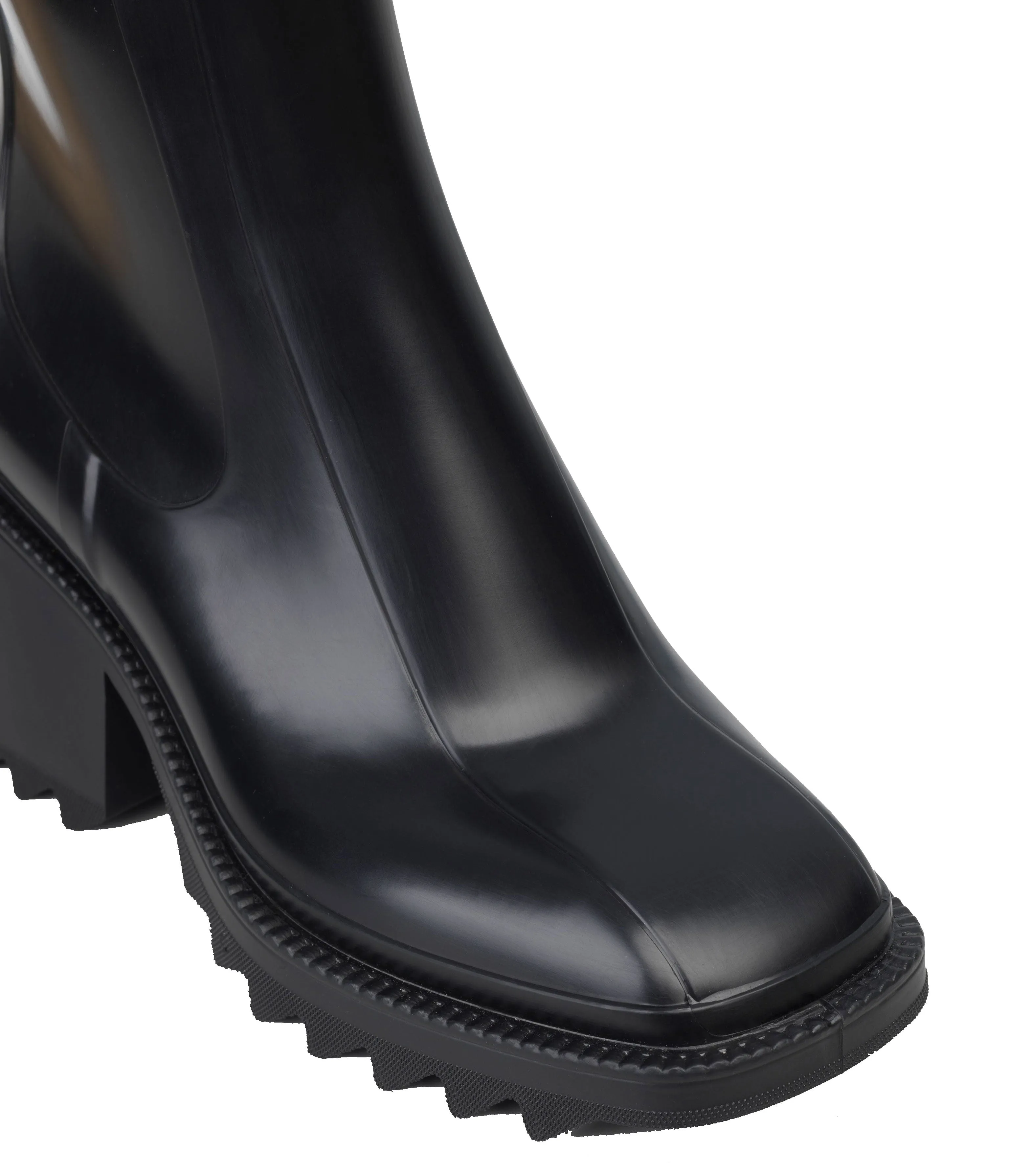Chloé Shoes Betty Rubber Boots, Black