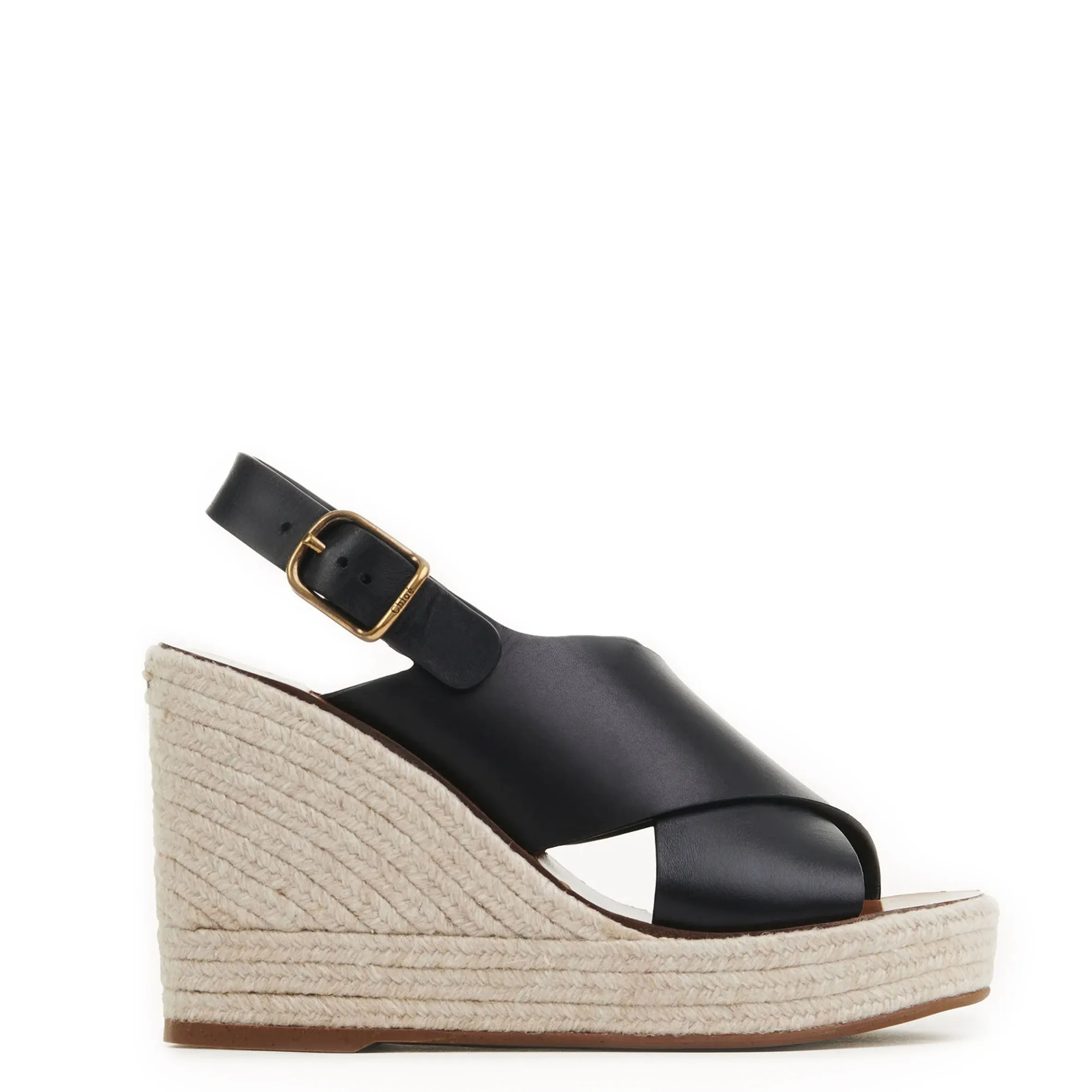 Chloé Shoes Chloe Pary Espadrille Wedge, Black