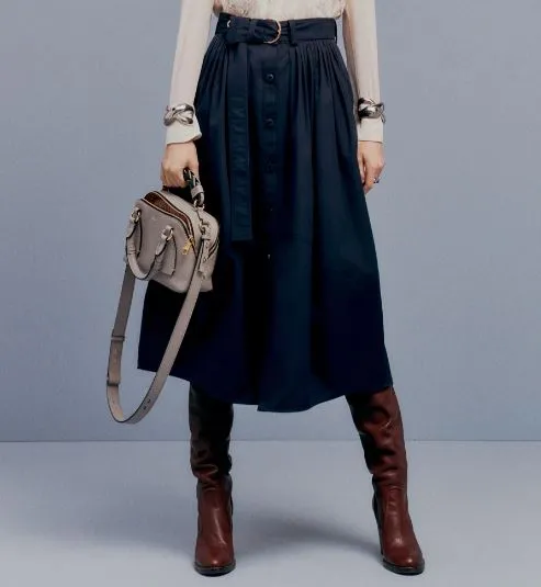 Chloé Shoes Knee Boot, Brown