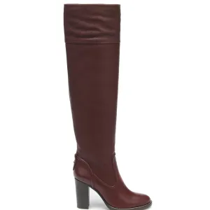 Chloé Shoes Knee Boot, Brown