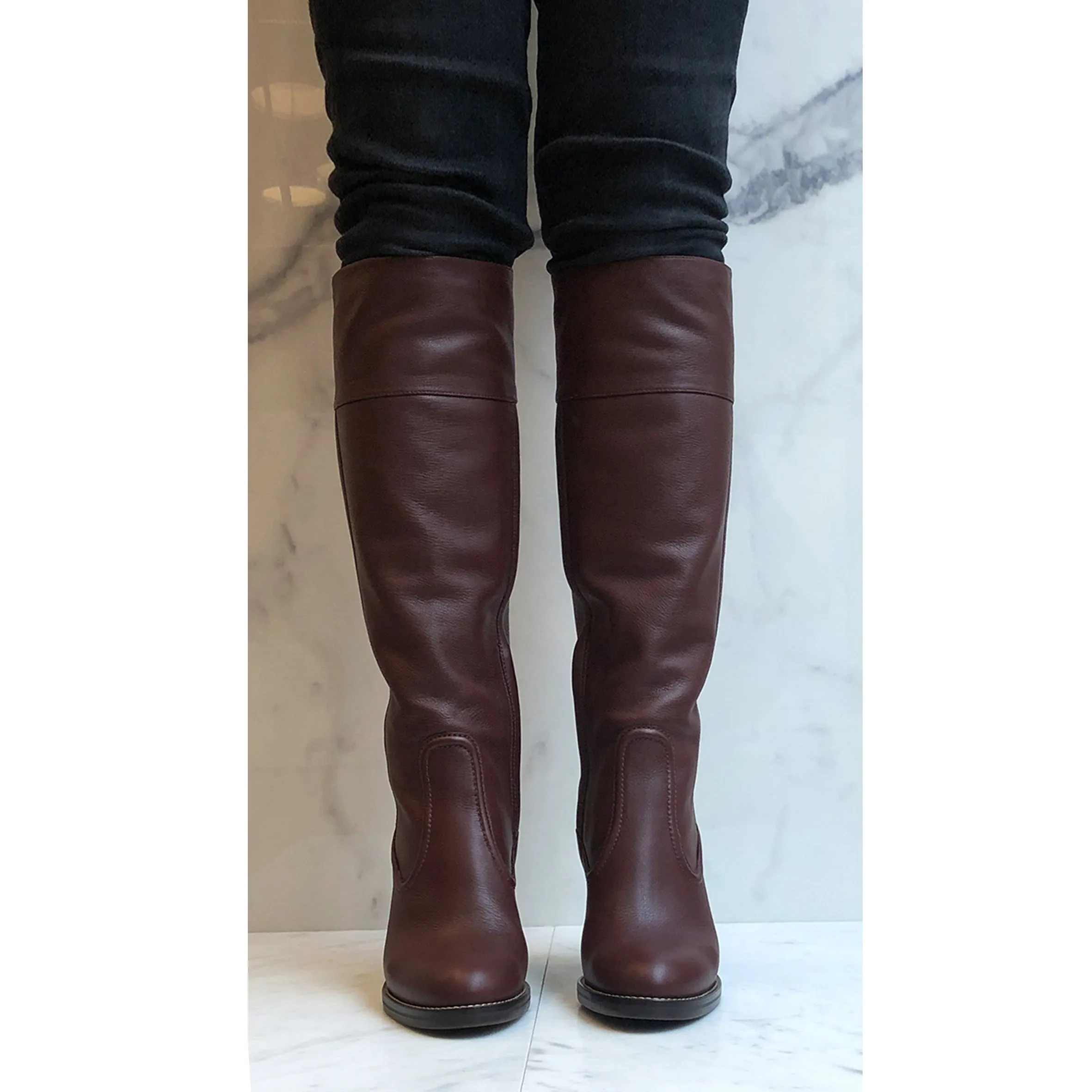Chloé Shoes Knee Boot, Brown