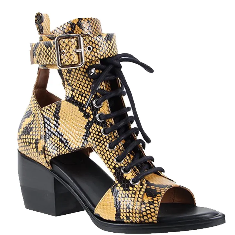 Chloé Shoes Rylee Boot Leather, September Sun