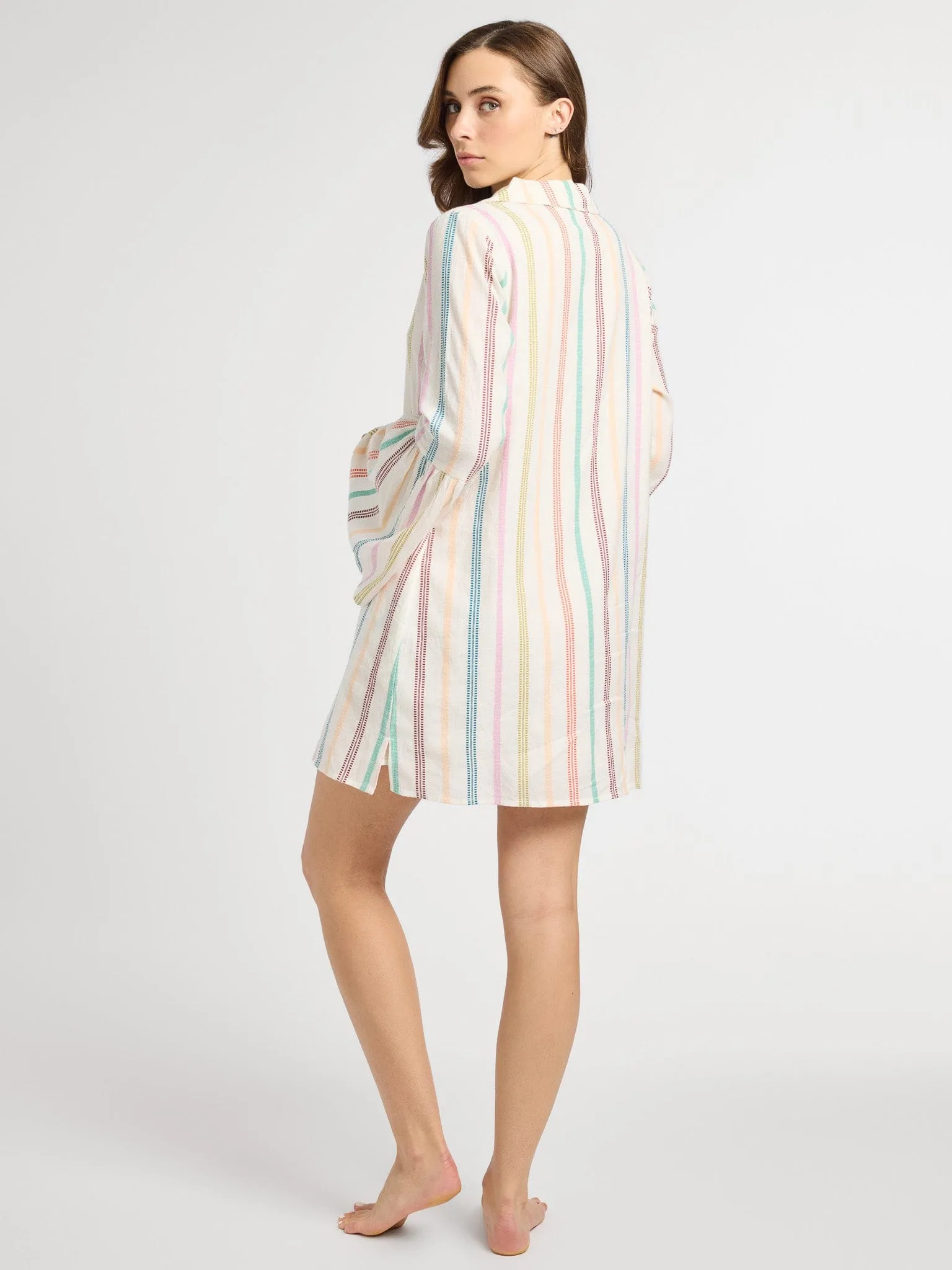 Chloe Dress in Mallorca Stripe