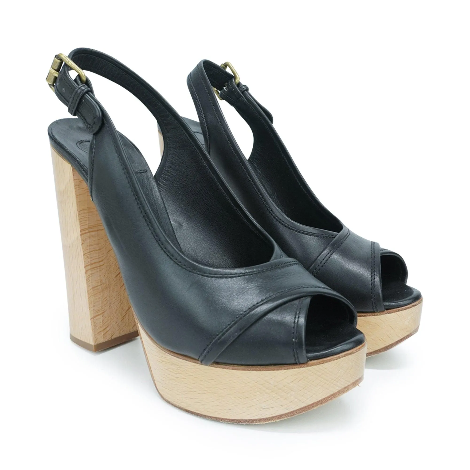 Chloe Slingback Heels - Women's 38.5