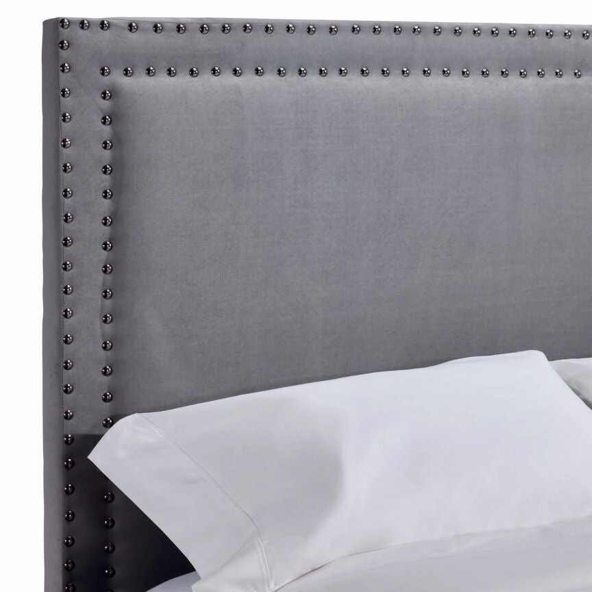 Chloe King Headboard - Grey