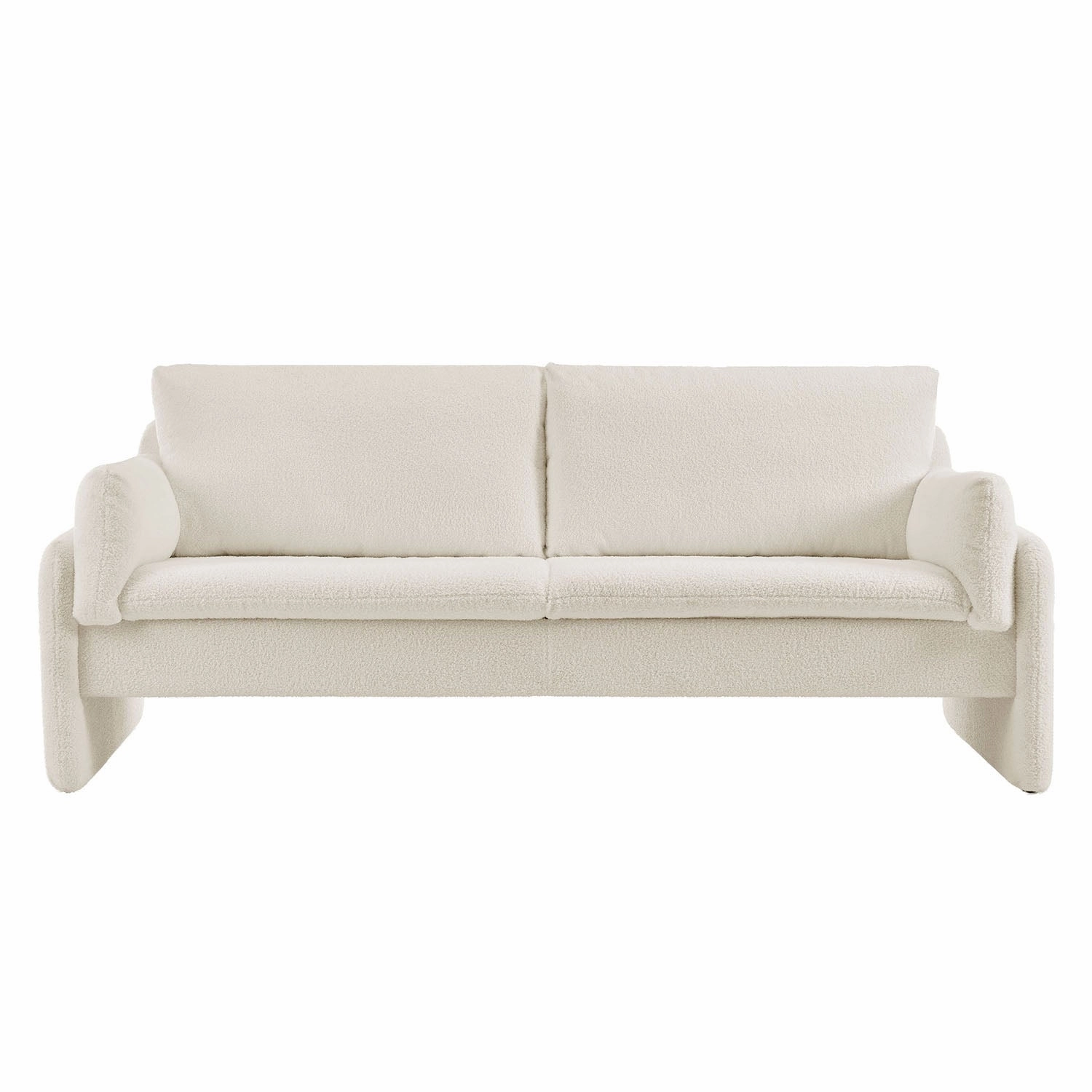 Clapham 3-Seater Ecru Boucle Sofa