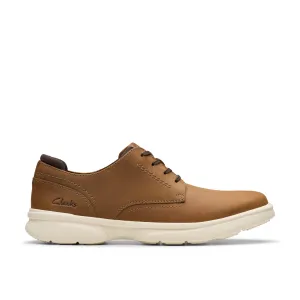 Clarks Bradley Plain in Brown Leather