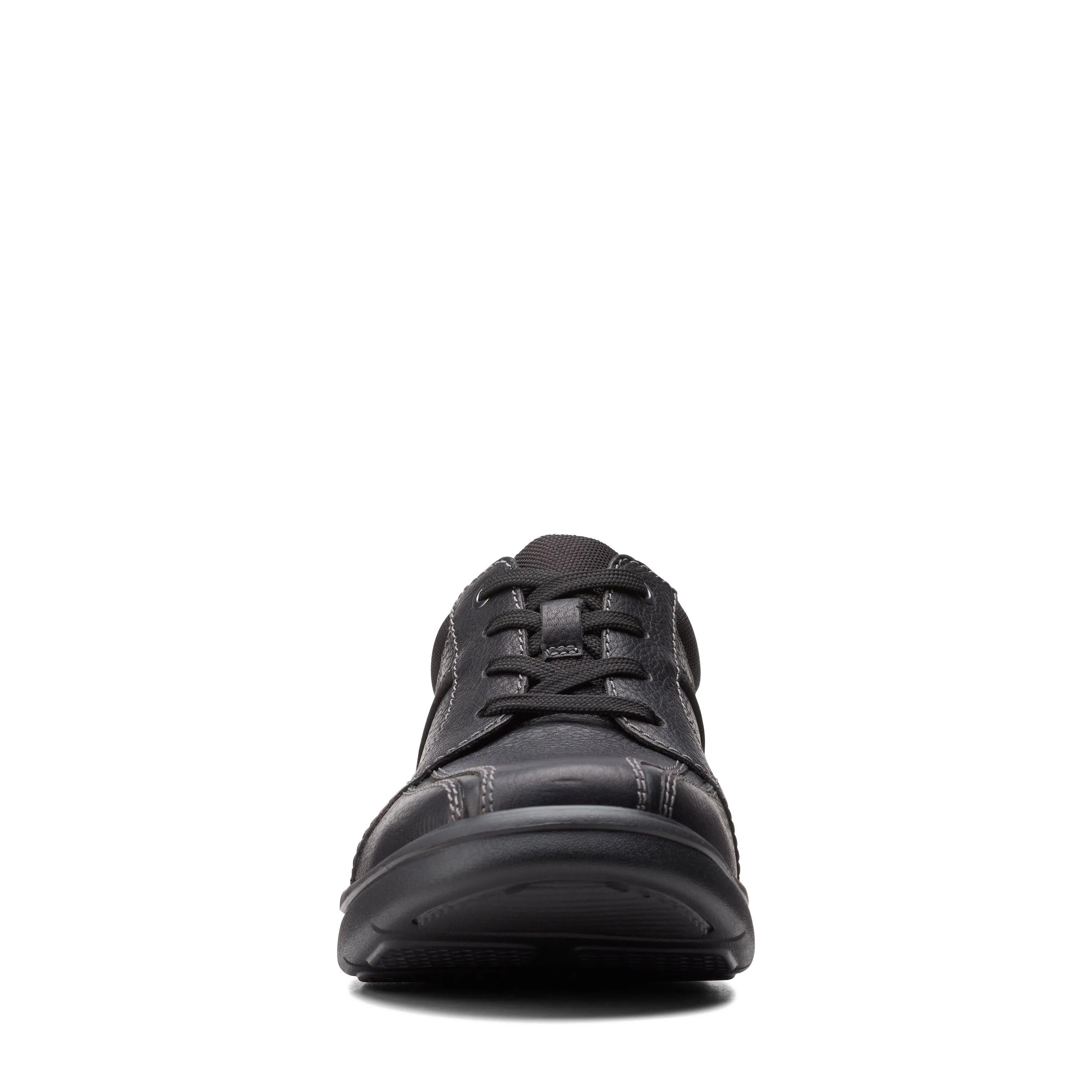 Clarks Bradley Walk in Black Leather