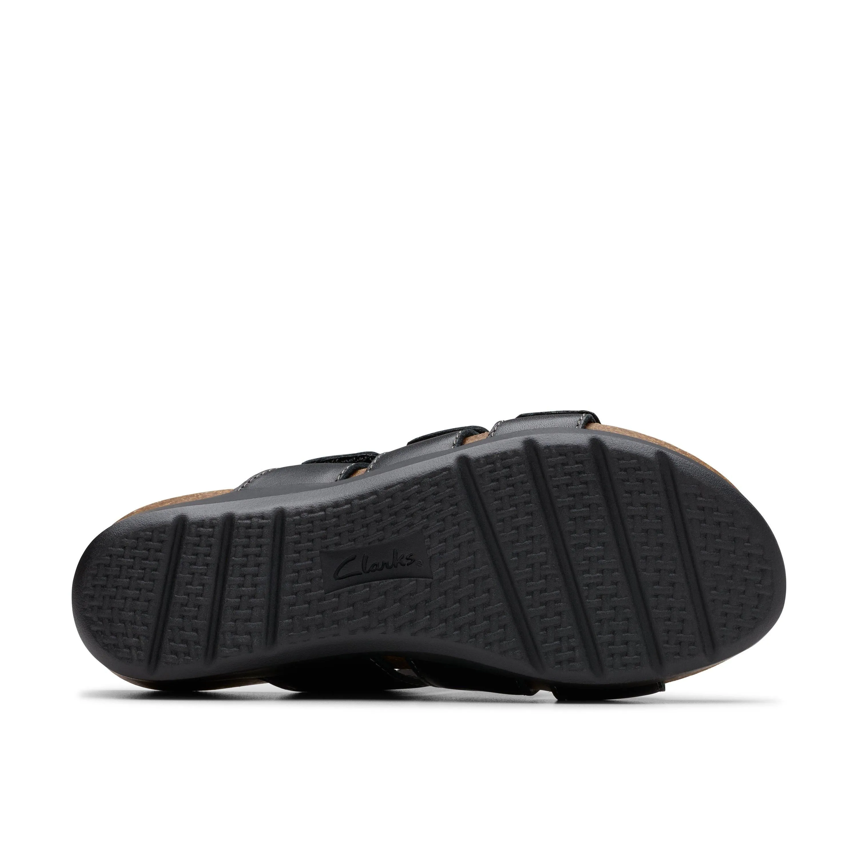 Clarks Calenne Lily in Black Leather