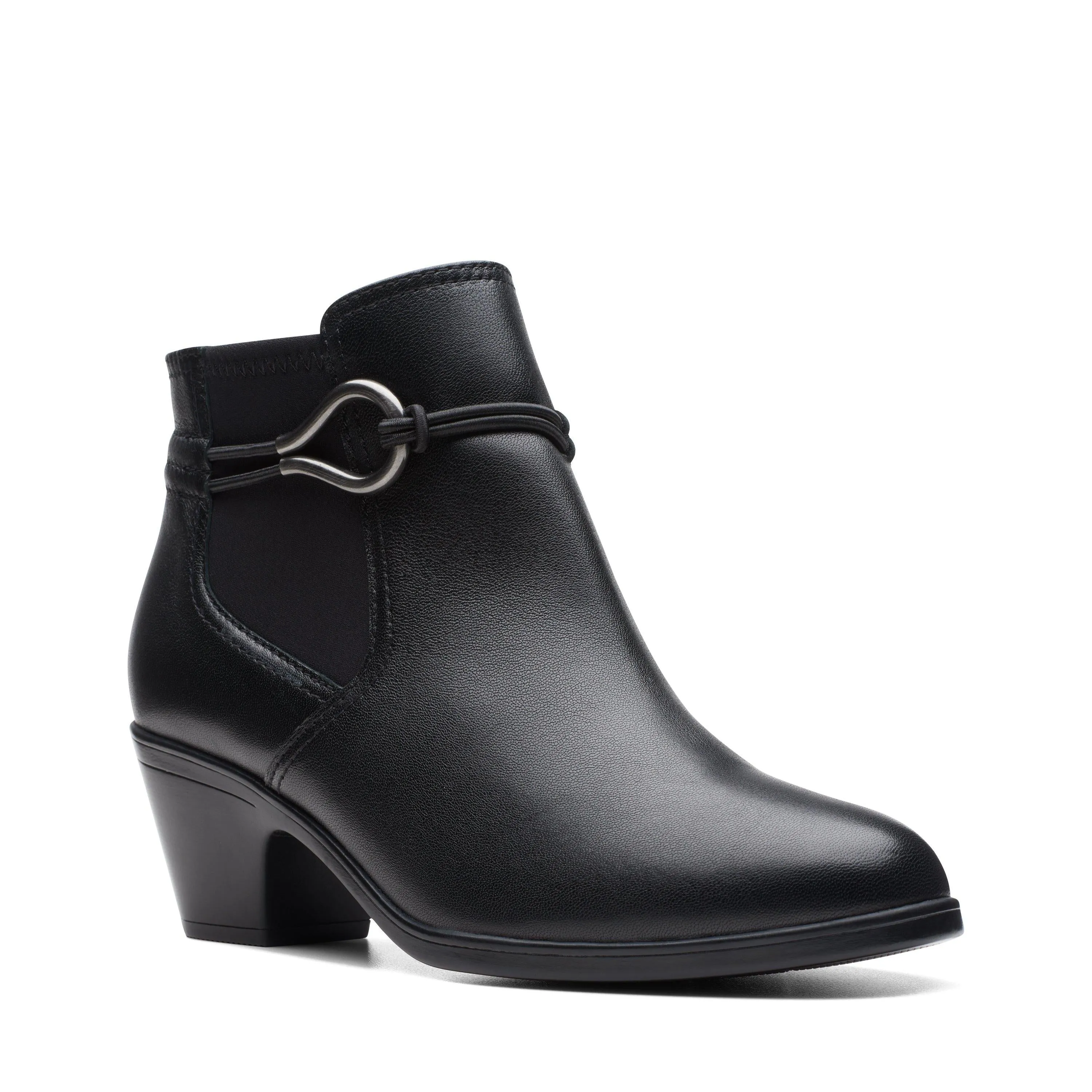 Clarks Emily2 Kaylie in Black Leather