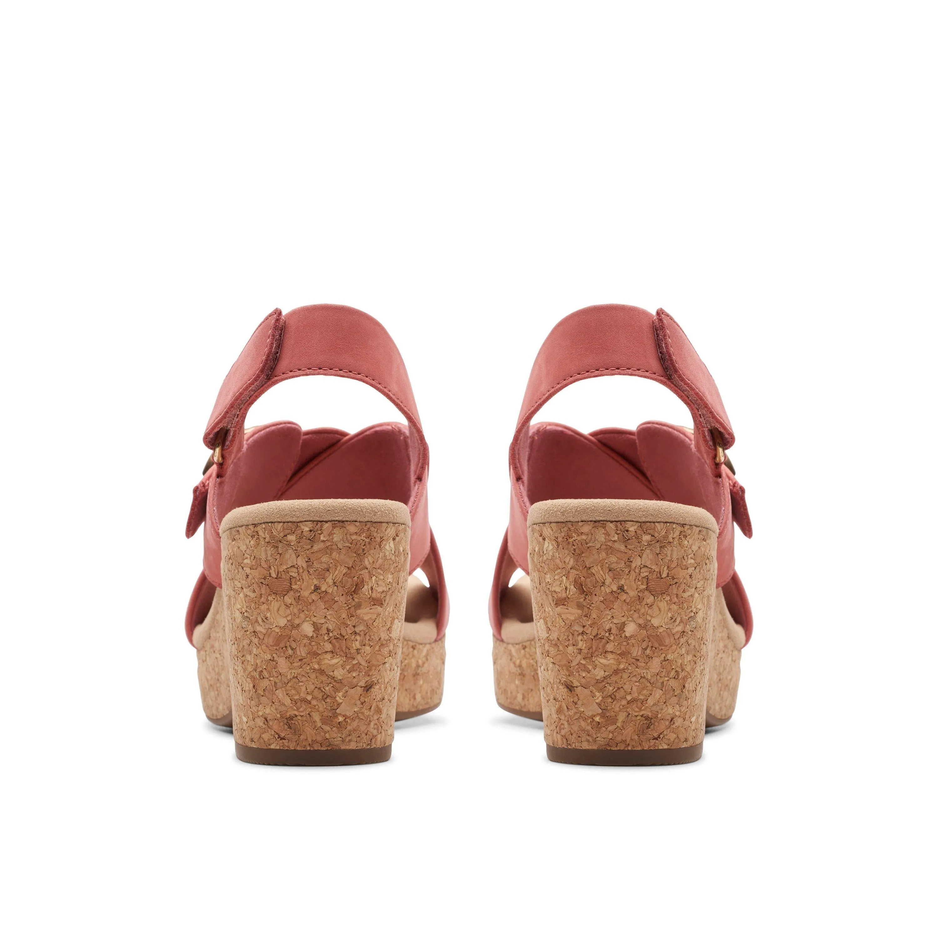 Clarks Giselle Dove in Pink Nubuck