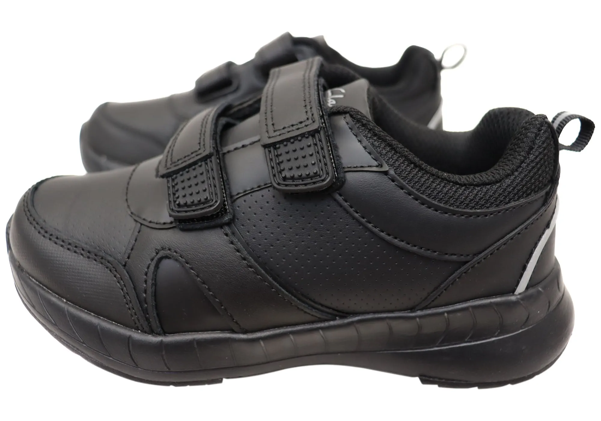Clarks Hustle Kids Comfortable Shoes With Adjustable Straps Clarks Shoes