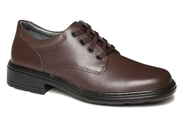 Clarks Infinity Senior Brown Leather School Shoes Clarks Shoes