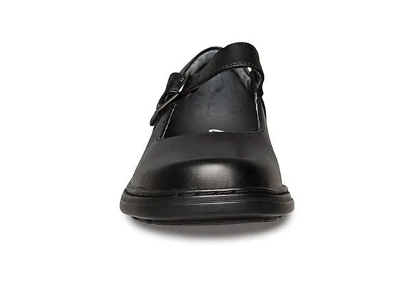 Clarks Intrigue Senior Girls Black Leather School Shoes Clarks Shoes