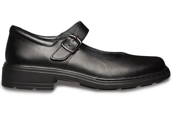 Clarks Intrigue Senior Girls Black Leather School Shoes Clarks Shoes