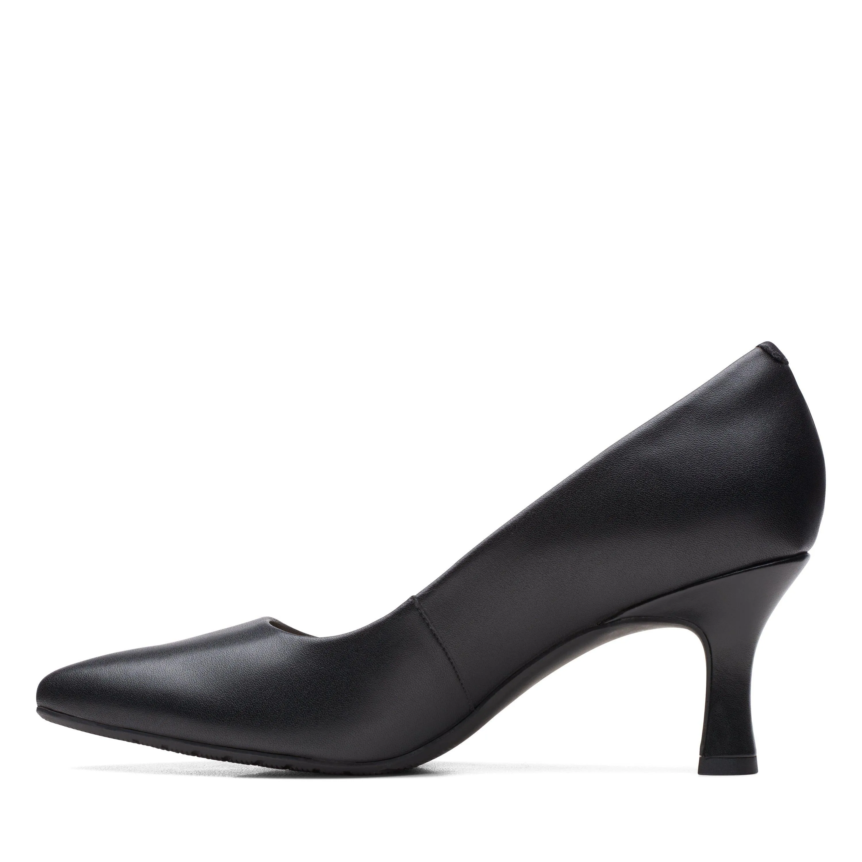 Clarks Kataleyna Gem in Black Leather