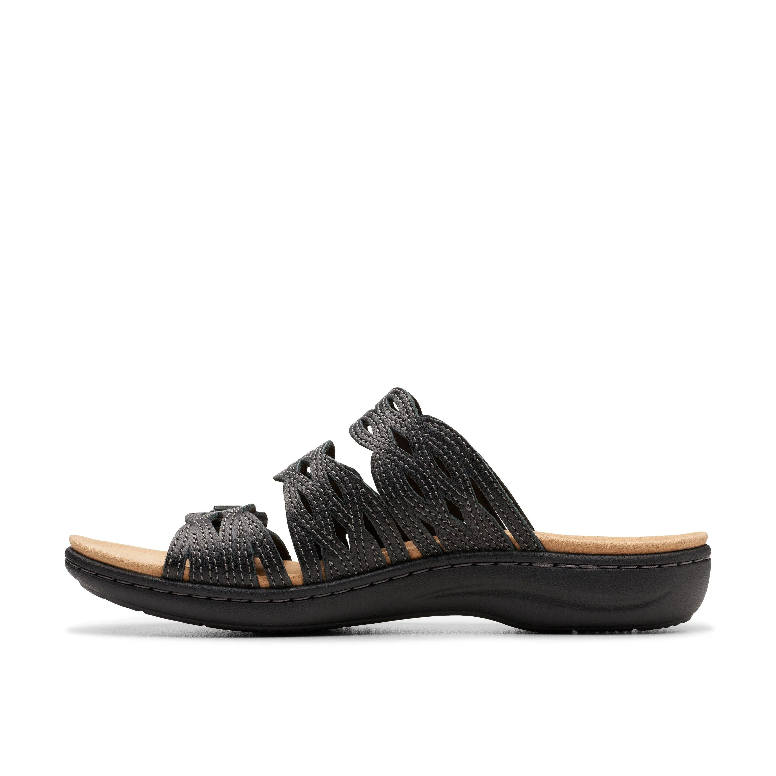 Clarks Laurieann Ruby in Black Leather