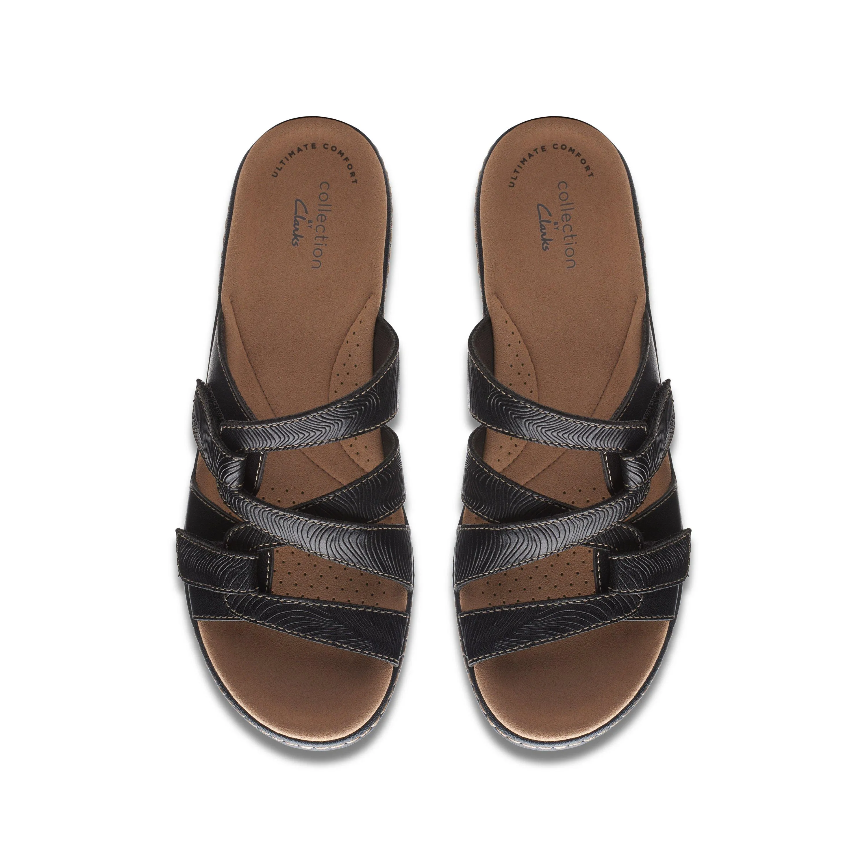 Clarks Merliah Karli in Black Leather