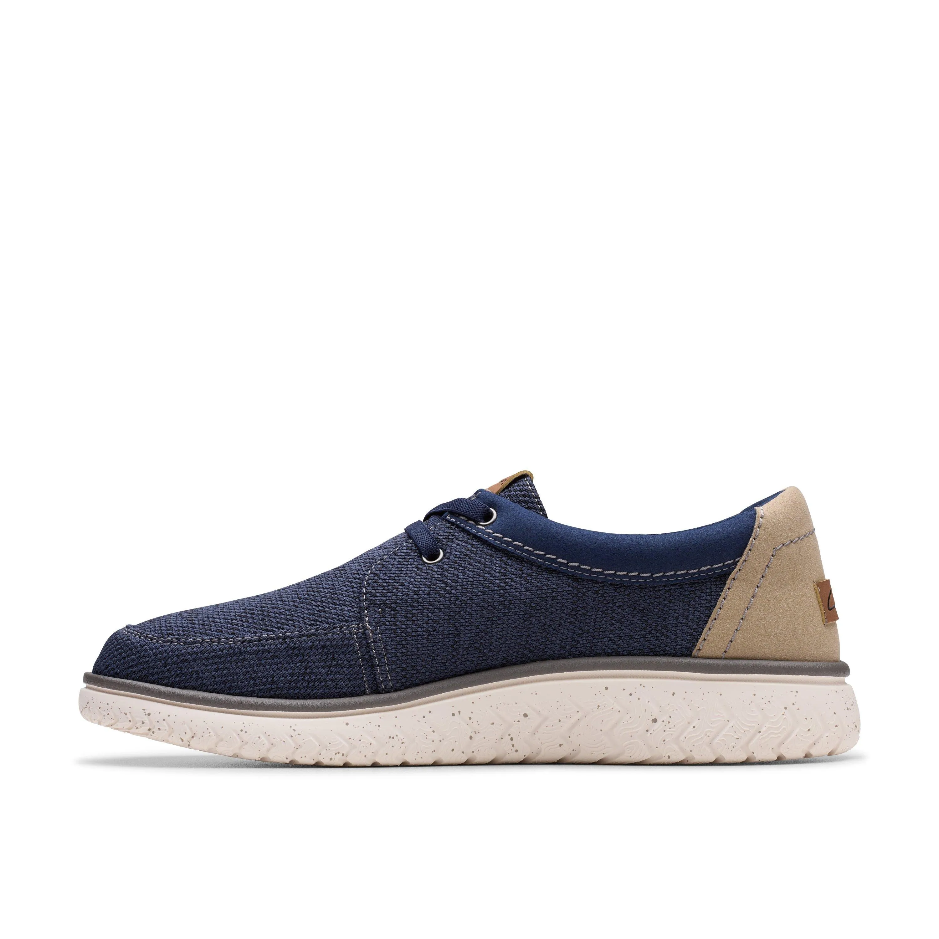 Clarks RelaxLite Lace in Blue Textile