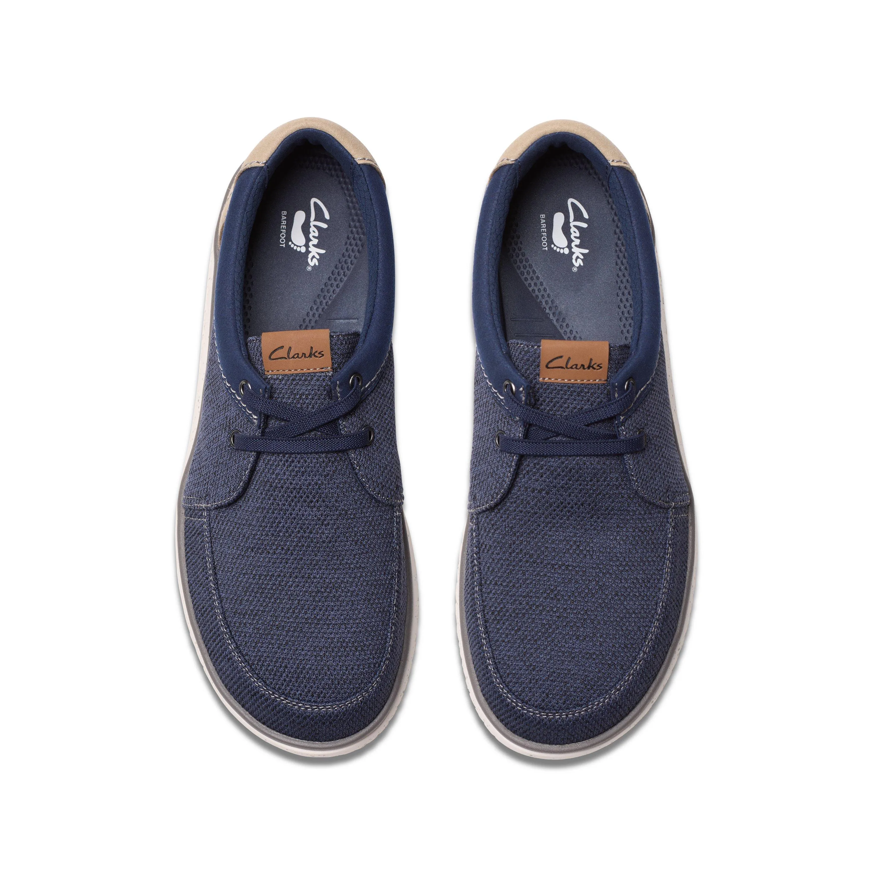 Clarks RelaxLite Lace in Blue Textile