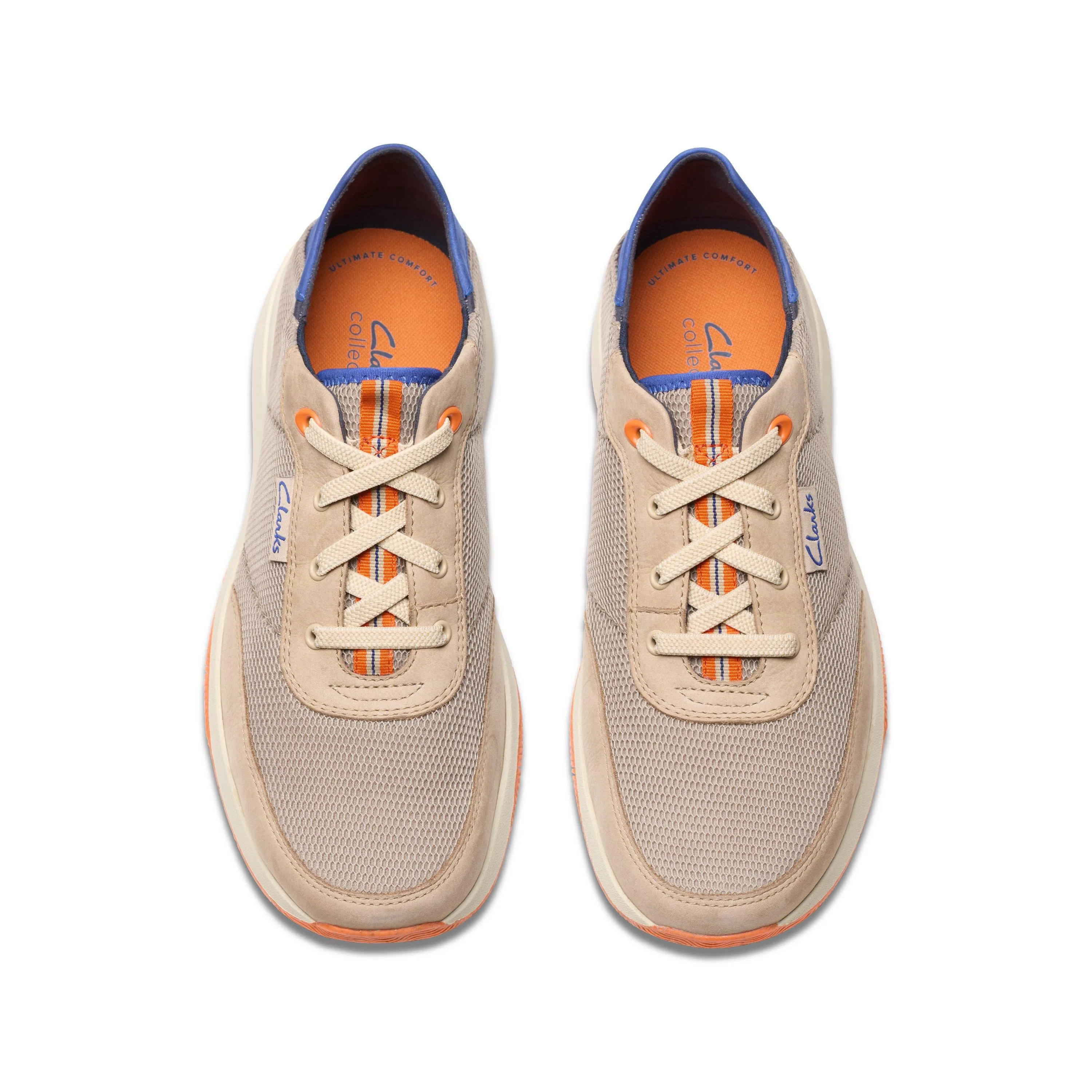 Clarks Sailview Sport in Beige Nubuck