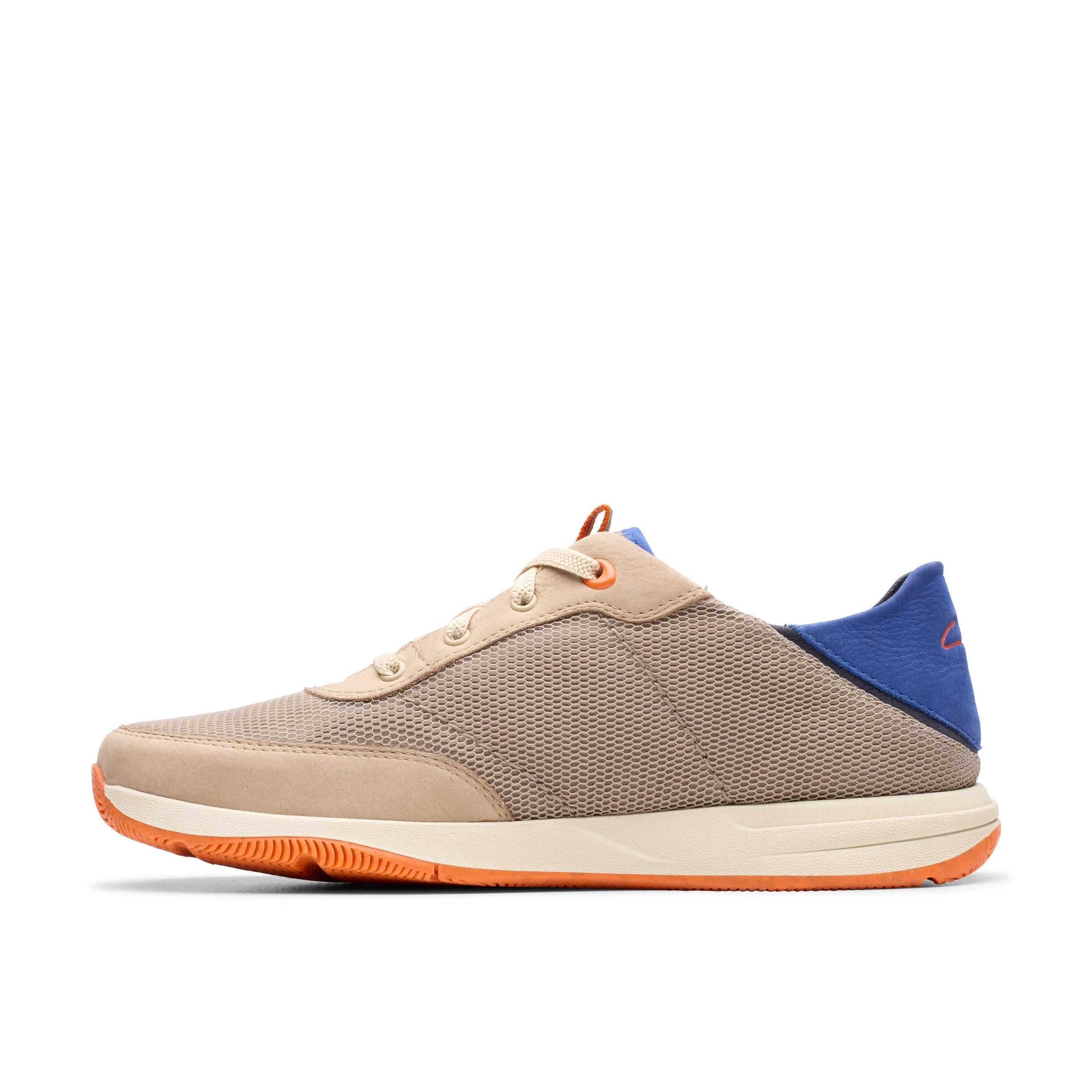 Clarks Sailview Sport in Beige Nubuck
